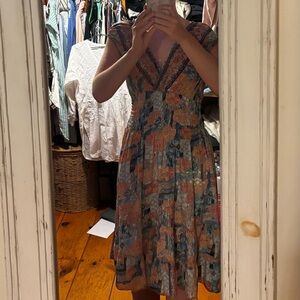 Floral Off-Shoulder Maxi Dress